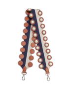 Matchesfashion.com Fendi - Strap You Circle Appliqu Bag Strap - Womens - Silver Multi