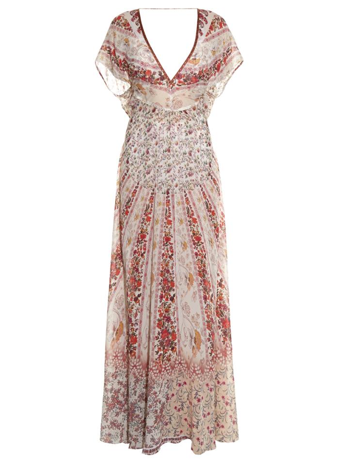 Etro Floral-print Silk-georgette Gown