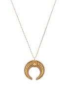 Matchesfashion.com Etro - Crescent Moon Pendant Necklace - Womens - Gold