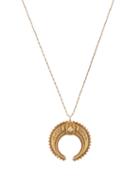 Matchesfashion.com Etro - Crescent Moon Pendant Necklace - Womens - Gold