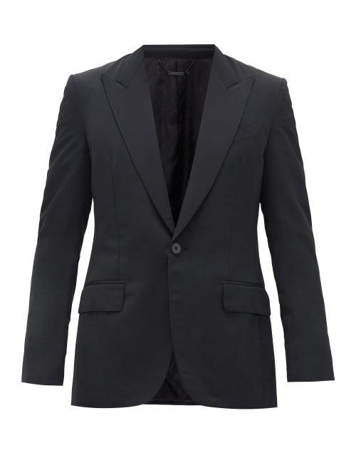 Matchesfashion.com Givenchy - Single-breasted Shell Suit Jacket - Mens - Black