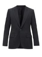 Matchesfashion.com Givenchy - Single-breasted Shell Suit Jacket - Mens - Black