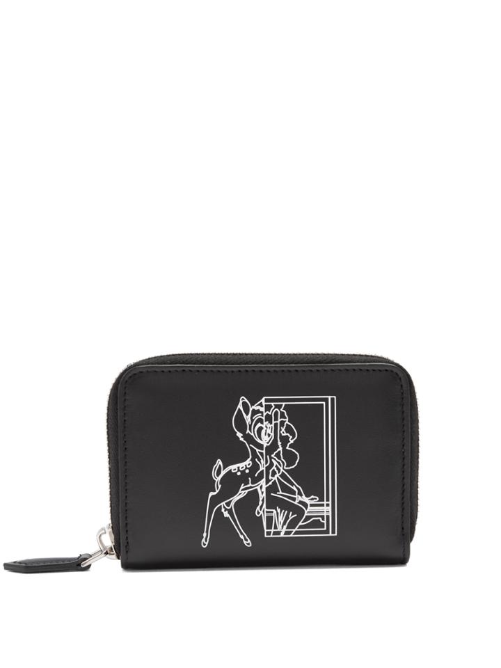 Givenchy Bambi&copy;-print Zip-around Leather Cardholder