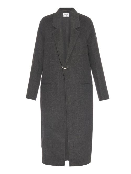 Acne Studios Foin Wool And Cashmere-blend Coat
