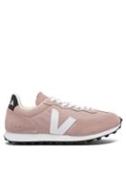 Matchesfashion.com Veja - Rio Branco Suede-panelled Ripstop Trainers - Womens - Pink