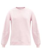 Ladies Rtw Ganni - Software Recycled Cotton-blend Sweatshirt - Womens - Pink