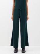 Lisa Yang - Sierra Wide-leg Cashmere Trousers - Womens - Green