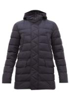 Matchesfashion.com Herno - Bomber Quilted Down Jacket - Mens - Navy