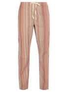 Matchesfashion.com Paul Smith - Striped Cotton Pyjama Trousers - Mens - Multi