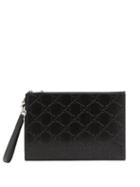 Matchesfashion.com Gucci - Gg-embossed Leather Pouch - Mens - Black