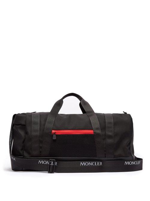 Matchesfashion.com Moncler - Fedor Contrast Zip Holdall - Mens - Black