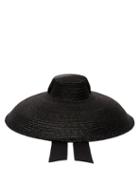 Matchesfashion.com Eliurpi - Campana Straw Hat - Womens - Black