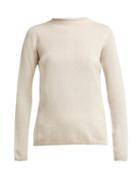 Matchesfashion.com S Max Mara - Oglio Cashmere Sweater - Womens - Light Grey