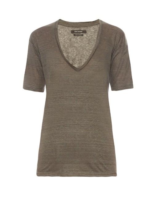 Isabel Marant Maree Linen T-shirt