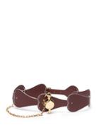 Matchesfashion.com Jw Anderson - Heart Leather Corset - Womens - Burgundy