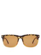 Matchesfashion.com Tom Ford Eyewear - Stephenson Square Tortoiseshell-acetate Sunglasses - Mens - Brown