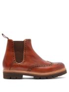 Matchesfashion.com Grenson - Arlo Leather Chelsea Boots - Mens - Brown