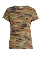 Re/done Originals X Hanes Camouflage-print T-shirt