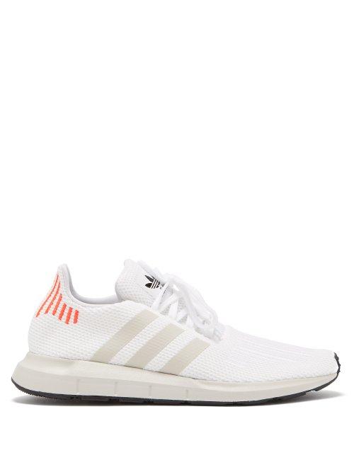 Matchesfashion.com Adidas Originals - Swift Run Stretch Knit Trainers - Mens - White