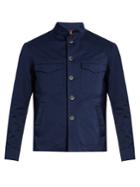 Barena Venezia Mandarin-collar Cotton-twill Jacket