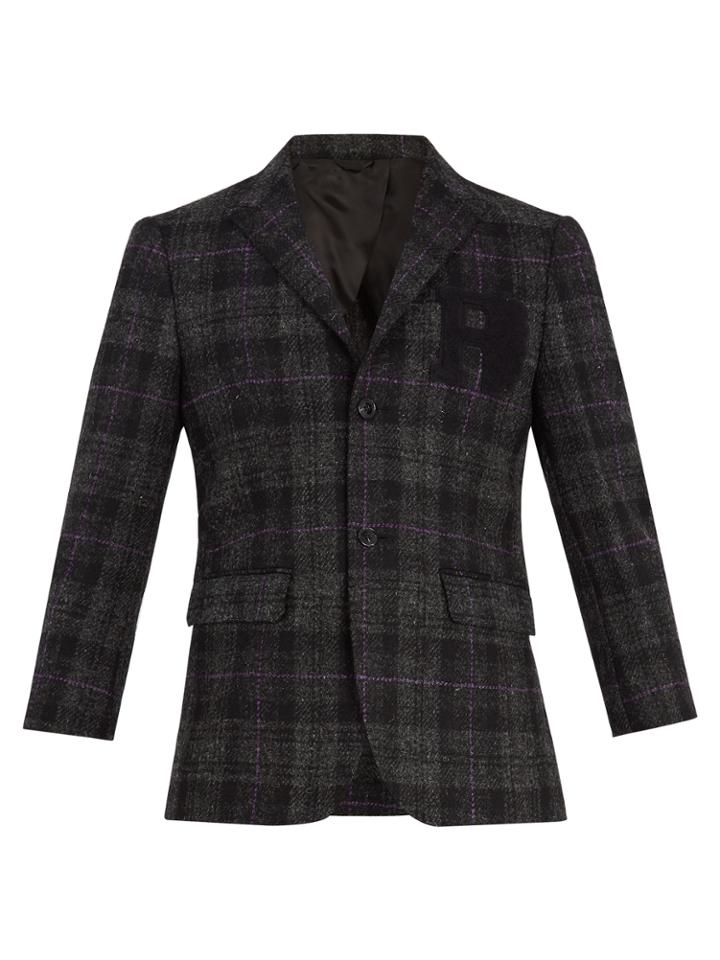Raf Simons Single-breasted Wool Blazer