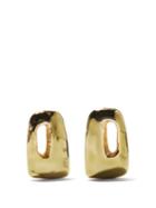 Ladies Jewellery Marni - Trapeze Enamel Earrings - Womens - Gold