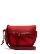 Matchesfashion.com Loewe - Gate Small Grained Leather Cross Body Bag - Womens - Red