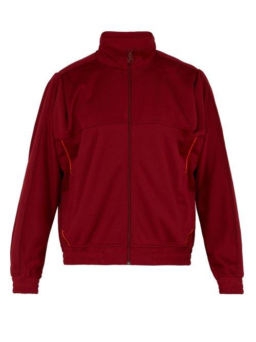 Matchesfashion.com Martine Rose - X Nike Track Jacket - Mens - Burgundy