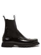 Matchesfashion.com Hereu - Alda Sport Leather Boots - Mens - Black