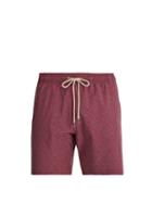 Matchesfashion.com Faherty - Beacon Tribal Print Swim Shorts - Mens - Red