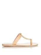 Ancient Greek Sandals Iris Column Leather Sandals