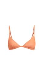Matchesfashion.com Matteau - The Petite Triangle C D Bikini Top - Womens - Coral