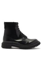 Adieu - Lace-up Leather Boots - Mens - Black