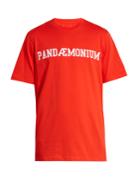 Oamc Pandaemonium-print Cotton T-shirt
