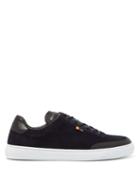 Matchesfashion.com Paul Smith - Earle Suede Low Top Trainers - Mens - Navy