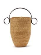 Matchesfashion.com Ines Bressand - N.16 Straw Basket Bag - Womens - Black Multi