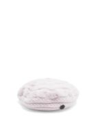Maison Michel Tal Cable-knit Wool And Cashmere-blend Beret