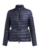 Matchesfashion.com Moncler - Agate Lightweight Quilted Down Filled Jacket - Womens - Navy