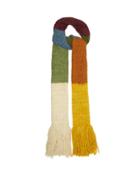 Matchesfashion.com Aessai - La Paz Extra-long Merino Wool-blend Scarf - Womens - Rainbow
