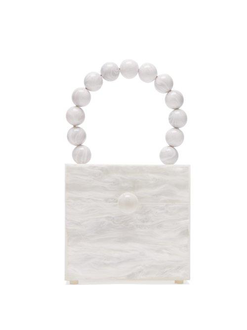 Matchesfashion.com Cult Gaia - Eos Box Bag - Womens - White
