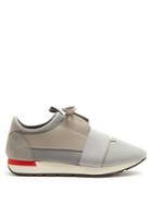 Balenciaga Race Runner Low-top Panelled Trainers
