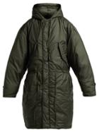 Matchesfashion.com Katharine Hamnett London - Will Recycled Down Filled Hooded Parka - Womens - Khaki