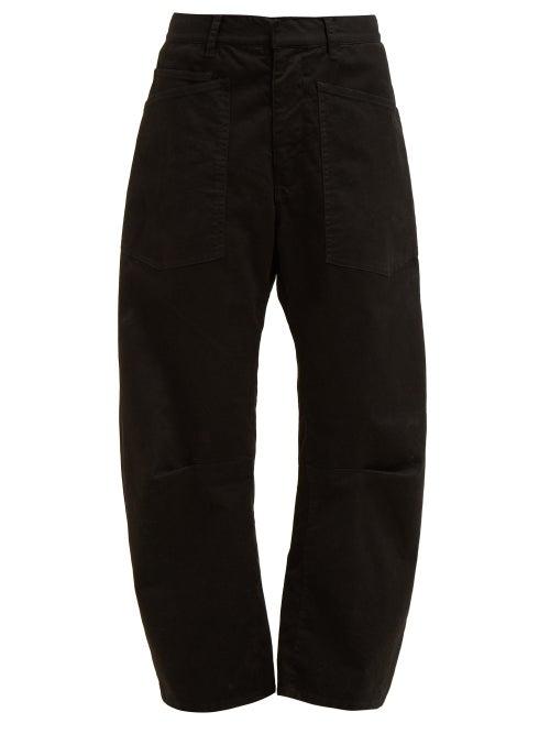 Matchesfashion.com Nili Lotan - Shon Wide Leg Jeans - Womens - Black