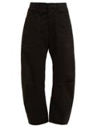 Matchesfashion.com Nili Lotan - Shon Wide Leg Jeans - Womens - Black