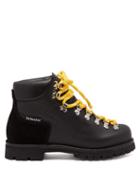 Matchesfashion.com Proenza Schouler - Lace Up Leather Aprs Ski Boots - Womens - Black
