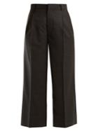 Miu Miu Wide-leg Check Trousers