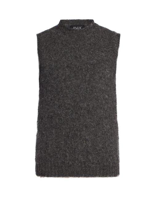 Matchesfashion.com Howlin' - Crew Neck Wool Vest - Mens - Grey