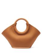 Matchesfashion.com Hereu - Cabassa Round-handle Canvas Tote Bag - Womens - Tan