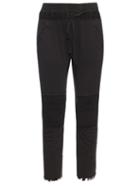 Haider Ackermann Perth Contrast-panel Cotton-blend Track Pants