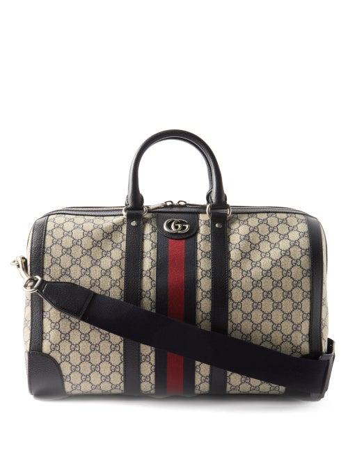 Gucci - Ophidia Gg-supreme Canvas Holdall - Mens - Navy Multi